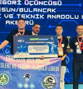 BATEM ROBOT TAKIMINDAN DÜNYA ÇAPINDA GURURLANDIRAN BAŞARI
