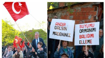 TİREBOLU’DA “DOĞA, TOPRAK, SU VE GELECEĞİMİZ İÇİN MADEN MİTİNGİ” COŞKUSU