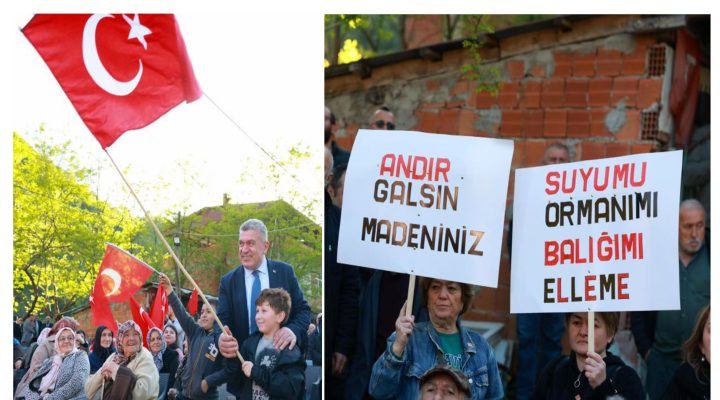 TİREBOLU’DA “DOĞA, TOPRAK, SU VE GELECEĞİMİZ İÇİN MADEN MİTİNGİ” COŞKUSU