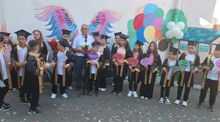 BARBAROS İLKOKULU’NDA MEZUNİYET COŞKUSU