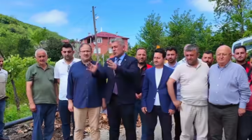 ARİFLİ MAHALLESİ’NE FINDIK ÖNCESİ SU MÜJDESİ