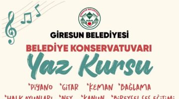 GİRESUN BELEDİYESİ’NDEN GENÇLERE YAZ MÜJDESİ