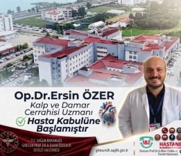 GİRESUN DEVLET HASTANESİ’NDE SAĞLIKTA GÜÇLÜ ADIM