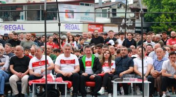 BULANCAK’TA MİLLİ HEYECAN CUMHURİYET MEYDANI’NDA TEK YÜREK OLDU