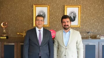 PIRAZİZ KAYMAKAMI BURAK ÖZ’E VEDA ZİYARETİ