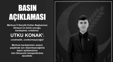 UTKU KONAK İÇİN DÜZENLENEN BASIN AÇIKLAMASI VE ANMA PROGRAMI TAKİPÇİLERİMİZLE BULUŞTU