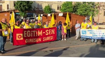 EĞİTİM SEN GİRESUN ŞUBE BAŞKANI YILDIRAY BIÇAK’TAN REKTÖRLÜĞE 7 AYLIK ÇAĞRI: