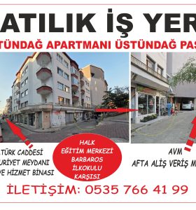 BULANCAK’IN EN MERKEZİ NOKTASINDA SATILIK İŞ YERİ!