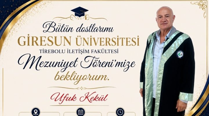 ALAYLIKTAN MEKTEPLİLİĞE UZANAN BAŞARI HİKÂYESİ: UFUK KEKÜL’E ANLAMLI DAVET