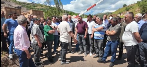 MADEN İŞÇİLERİ İSYAN ETTİ
