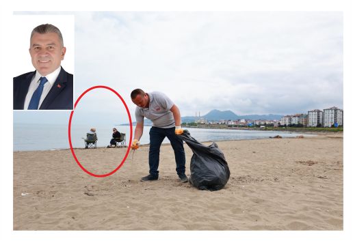 HALK PLAJINDA TEMİZLİK SEFERBERLİĞİ