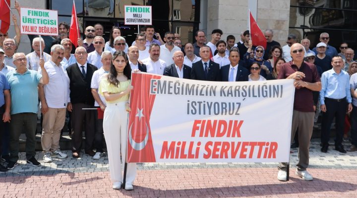 BULANCAK’TA FINDIK İÇİN TEK SES: “ÜRETİCİNİN EMEĞİ KARŞILIK BULMALI”
