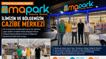 GİRESUN’UN ALIŞVERİŞTE YÜKSELEN MARKASI: emapark
