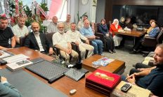 AK PARTİ BULANCAK TEŞKİLATI’NDAN İL BAŞKANI HÜSEYİN ALKAN’A GÜÇLÜ DESTEK ZİYARETİ