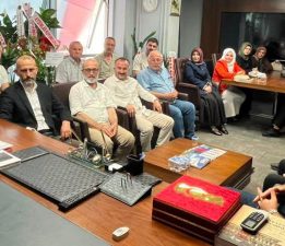 AK PARTİ BULANCAK TEŞKİLATI’NDAN İL BAŞKANI HÜSEYİN ALKAN’A GÜÇLÜ DESTEK ZİYARETİ