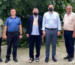 RAHMİ KARABAŞ’A MORAL VEREN ZİYARET