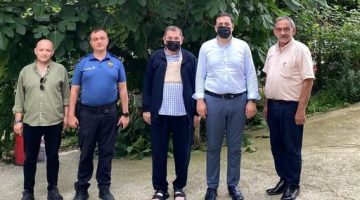 RAHMİ KARABAŞ’A MORAL VEREN ZİYARET