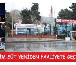 HEKİM SÜT YENİDEN ÜRETİME HAZIRLANIYOR