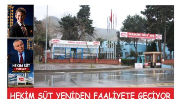 HEKİM SÜT YENİDEN ÜRETİME HAZIRLANIYOR