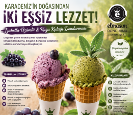 ELMASIM DONDURMA, KUZU KULAĞI DONDURMASIYLA YİNE FARKINI ORTAYA KOYDU