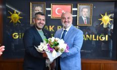 AK PARTİ GİRESUN’DA GÖREV DEVİR TESLİMİ: HÜSEYİN ALKAN GÖREVE BAŞLADI