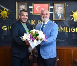 AK PARTİ GİRESUN’DA GÖREV DEVİR TESLİMİ: HÜSEYİN ALKAN GÖREVE BAŞLADI