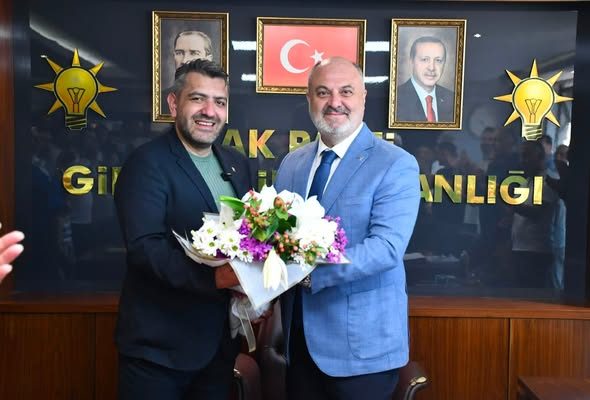 AK PARTİ GİRESUN’DA GÖREV DEVİR TESLİMİ: HÜSEYİN ALKAN GÖREVE BAŞLADI