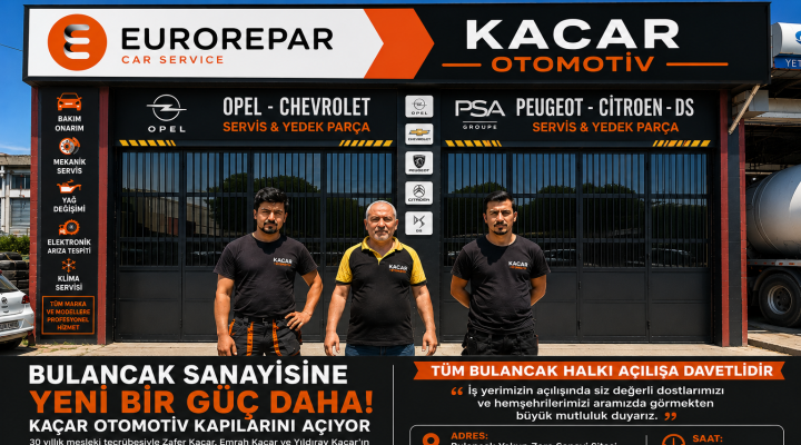BULANCAK OTOMOTİV SEKTÖRÜNDE YENİ DÖNEM BAŞLIYOR!