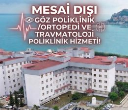 GİRESUN DEVLET HASTANESİ’NDEN VATANDAŞLARA BÜYÜK KOLAYLIK