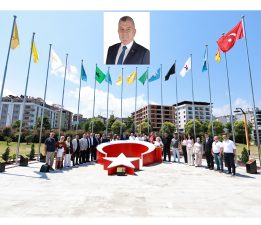 16 TÜRK DEVLETİ’NİN BAYRAKLARI BULANCAK’TA MİLLETİN BAĞRINDA YENİDEN DALGALANIYOR