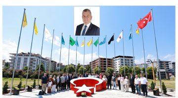 16 TÜRK DEVLETİ’NİN BAYRAKLARI BULANCAK’TA MİLLETİN BAĞRINDA YENİDEN DALGALANIYOR