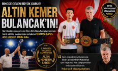 RİNGDE GELEN BÜYÜK GURUR! MUSTAFA ŞAHİN, ALTIN KEMERİN SAHİBİ OLDU