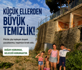 ÇOCUKLAR TEMİZLEDİ, BÜYÜKLER DÜŞÜNSÜN! EĞRİCE HALK PLAJI’NDAN TÜM TÜRKİYE’YE ÖRNEK MESAJ