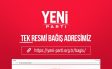 YENİ PARTİ’DEN SAHTE BAĞIŞ UYARISI