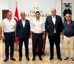 BULANCAK TSO’DAN PİRAZİZ KAYMAKAMI KADİR KILIÇ’A HAYIRLI OLSUN ZİYARETİ