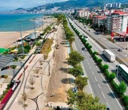 GİRESUN PLAJLAR BÖLGESİ’NDE OTOPARK SORUNUNA 50 ARAÇLIK ÇÖZÜM
