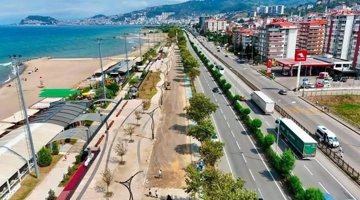 GİRESUN PLAJLAR BÖLGESİ’NDE OTOPARK SORUNUNA 50 ARAÇLIK ÇÖZÜM