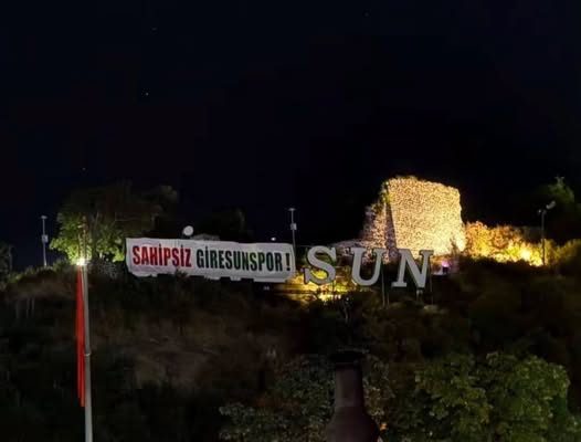 KALEDEKİ PANKART SADECE GİRESUNSPOR’U MU ANLATIYOR?