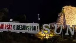 KALEDEKİ PANKART SADECE GİRESUNSPOR’U MU ANLATIYOR?