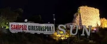 KALEDEKİ PANKART SADECE GİRESUNSPOR’U MU ANLATIYOR?