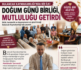 BULANCAK KAYMAKAMLIĞI’NDA BİR İLK! DOĞUM GÜNÜ BİRLİĞİ, MUTLULUĞU BÜYÜTTÜ