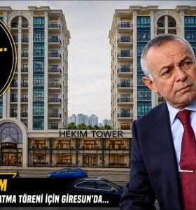 HEKİM TOWER İÇİN TÖREN 5 AĞUSTOS ÇARŞAMBA GÜNÜ SAAT:13.30’DA