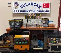 BULANCAK’TA KAÇAK TÜTÜN VE MAKARON OPERASYONU