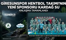GİRESUNSPOR’A KARDAĞ SU’DAN CAN SUYU!