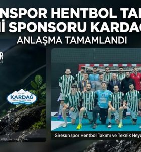 GİRESUNSPOR’A KARDAĞ SU’DAN CAN SUYU!