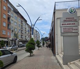 BULANCAK’TA ATIL BİNA, ÜNİVERSİTEYLE YENİDEN HAYAT BULDU