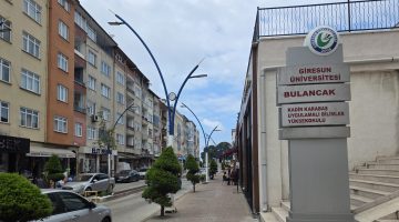 BULANCAK’TA ATIL BİNA, ÜNİVERSİTEYLE YENİDEN HAYAT BULDU