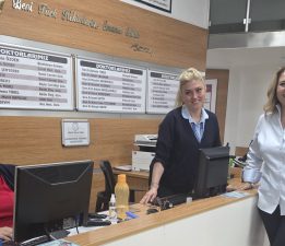 ELVAN IŞIK GEZMİŞ’İN ZİYARETİ OBJEKTİFLERE BÖYLE YANSIDI