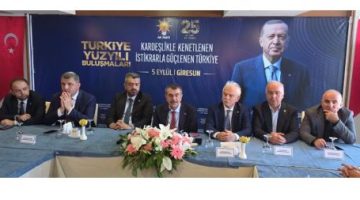 BAKAN TEKİN GİRESUN’DA AÇIKLADI