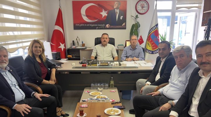 YENİ PARTİ HEYETİNDEN BULANCAK ŞOFÖRLER VE OTOMOBİLCİLER ESNAF ODASI’NA ZİYARET